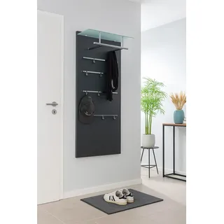 moebel-direkt-online Wandgarderobe Aisha Schwarz