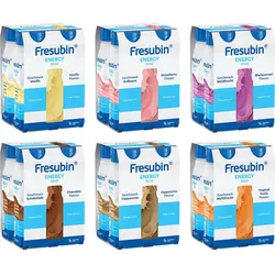 Fresubin Energy Trinknahrung Mischkarton 6X4X200 ml Lösung