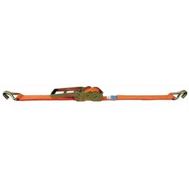 Dolezych Spanngurt DIN EN 12195-2 6 m 50 mm mit Getriebezugratsche und Spitzhaken