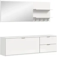 INOSIGN »Trondheim Garderobenset 3-tlg., Breite 130 cm,«, (4 St.),