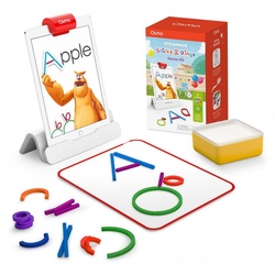 Osmo Lernspielzeug Little Genius Sticks & Rings Starter Kit (für iPad), spielend lernen weiß