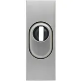 ABUS Tür-Schutzrosette RSZS316 mit Zylinderschutz für Metalltüren, edelstahl, 12543