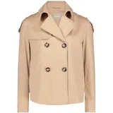 Amber & June Sommerjacke mit Kragen in Beige | 34