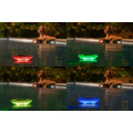 BESTWAY Dosierschwimmer SolarGlow mit LED-Licht Ø 18 x 21,5 cm