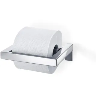 BLOMUS -MENOTO- WC-Rollenhalter aus poliertem Edelstahl, Klopapierhalter, Toilettenpapierhalter, exklusives Badaccessoire, einfache Montage, hochwertig (H / B / T: 5 x 14 x 17 cm, Edelstahl, 68838)