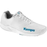 Kempa Wing 2.0 Sport-Schuhe, weiß/deep blau 39 EU