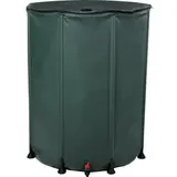 Floraworld Faltbare Regentonne 500 l grün