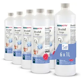 microactiv® Ultraschallreiniger 6 x 1 l