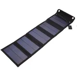 15 W/5 V Solarpanel-faltbeutel, Flexibles, Faltbares Solarladepanel Für Mobiltelefone, Geeignet Für Camping, Wandern Und Rucksacktouren Im Freien