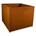Designer Pflanzkübel Hochbeet 60 x 60 x 50 Weiß