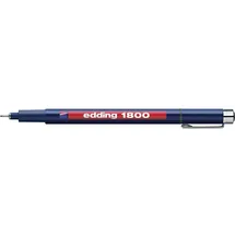 edding Präzisionsfeinschreiber 1800 0,25 mm schwarz 1er-Bl.