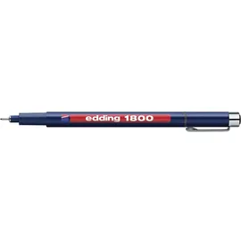 edding Präzisionsfeinschreiber 1800 0,25 mm schwarz 1er-Bl.