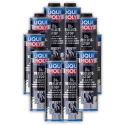 10x 1L LIQUI MOLY 5182 Additiv Pro-Line Öl-Verlust-Stop Motoröl Additiv Pflege