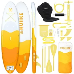 Stand Up Paddling Board Premium Zubehör, HUIIKE, Gelb, große Stabilität gelb 305 MM