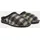 HAFLINGER Flair Plaid Pantoffeln Weiß 40