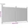 vidaXL Zaunelement 353 x 186 cm Braun/WPC