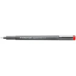 STAEDTLER 308 03-2 pigment liner 0,3mm rot