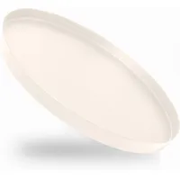 draadwerk draadwerk® Deko Tablett Creme Ø 30 cm | Serviertablett aus Metall | Dekoteller rund | Home & Living Dekoration