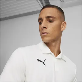 Puma teamGOAL Polo weiß S