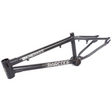 KHE BMX Rahmen Barcode schwarz Aluminium KHEBIKES EINHEITSFARBE 20"