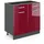 Vicco Schubladenschrank R-Line 80 x 81,6 x 46 cm Rot