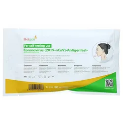 Hotgen Biotech 160 x Hotgen 1er VPE - Corona nasaler Laien Schnelltest-Auch für die Omikron-Variante geeignet lt. PEI.Selbsttest.Erstattungsfähig-AT1236/21 CE0123