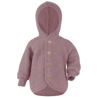 Engel Baby Jacke mit Holzknöpfen Merino Fleece 50/56