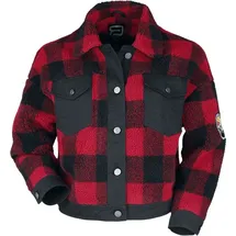RED by EMP Übergangsjacke für Damen schwarz "Lumberjacket" von RED by EMP - XL