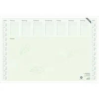 Zettler Papier-Schreibunterlage Natura 60x40cm RC mit Kalendarium