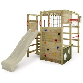 FATMOOSE Spielturm ActionArena Salbeigrün