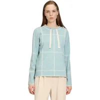Betty Barclay Damen Strickpullover kariert Patch Mint/Beige,44 - 44
