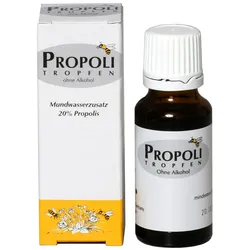 Propolis Tropfen Mundwasserzusatz ohne Alkohol 20 ml 20 ml Tropfen