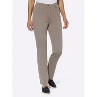 Sieh an! 5-Pocket-Jeans in taupe | Gr.: 28