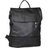 Zwei Rucksack Jana JR13 Nubuk/Black Schwarz Damen