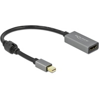 DeLock Mini DisplayPort/HDMI Adapterkabel, 4K/60Hz, HDR, Aktiv (66570)