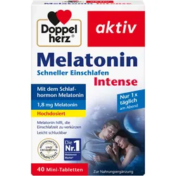 Doppelherz aktiv Melatonin Schneller Einschlafen