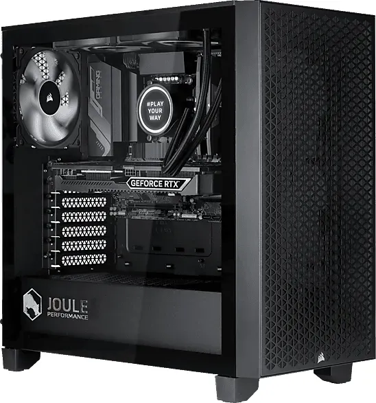 JOULE PERFORMANCE L1129408, Gaming PC mit Intel® CoreTM i9 i9-13900F Prozessor, 32 GB RAM, 2 TB SSD, NVIDIA GeForce RTXTM 4070, Windows 11 Home (64 Bit)