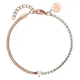 Purelei Fusion Armband rosa Edelstahl, Rosegold