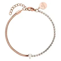 Purelei Fusion Armband rosa Edelstahl, Rosegold