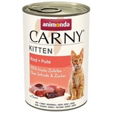 Animonda Carny Kitten Beef&Turkey 400 g Rind und Truthahn für Kätzchen