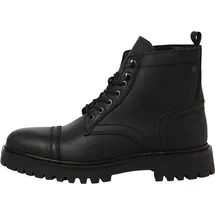 JACK & JONES Enzo Leather Herren Schwarz 46