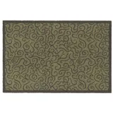 Pergamon Fußmatte Sauberlauf Superclean in Groen | Gr.: 45 x 145 cm