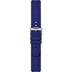 Tissot - Silikon T-touch Solar Gent Silikon, Blau, Titan Schliesse T603040932 - blau