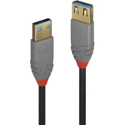 Lindy USB A –  USB A (1 m, USB 3.0), USB Kabel