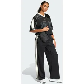 adidas Stadium Mesh Jogginghose Schwarz/Weiß L