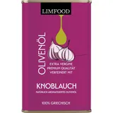 Limfood | 250ml Olivenöl & Knoblauch, Knoblauchöl, aromatisiert aus Griechenland