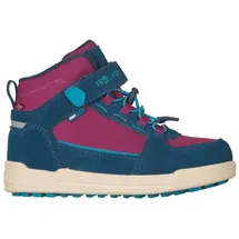 TROLLKIDS Gryllefjord Mid Cut Blau/Rosa 37