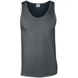 Gildan Fitness Tank Top Blau XL