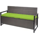MCW Poly-Rattan 3er Sitzbank MCW-F39, Gartenbank, F39-3