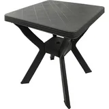 Mojawo Gartentisch Reno Eckig Anthrazit 70x70x72cm
